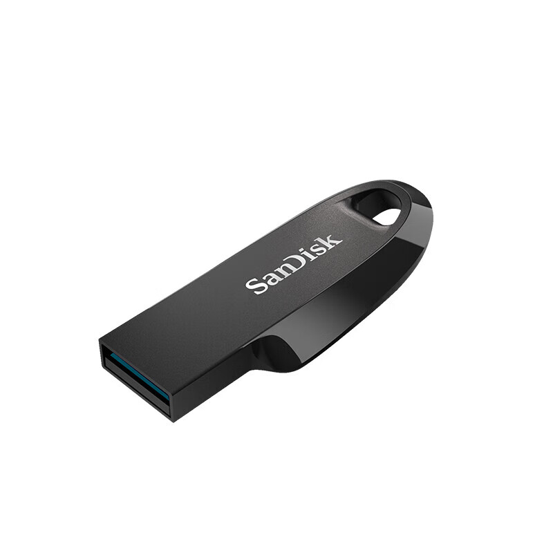 闪迪(SanDisk) 64GB USB3.2 U盘 CZ550黑色 读速100MB/s 安全加密 数据恢复