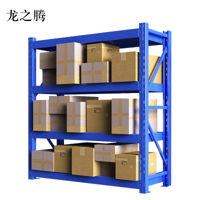 龙之腾承重1000kg货架置物架钢制货架长200宽50高200CM
