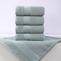 鲸轩 M806 34*74cm 130g 日出印象新疆长绒棉毛巾(计价单位:条)绿色