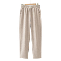 50岁中老年女装加绒休闲裤子女洋气妈妈裤大码休闲女裤子长裤冬装