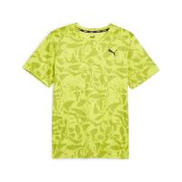 彪马(Puma)纯色拼接allover印花运动短袖T恤春夏潮流百搭休闲男士