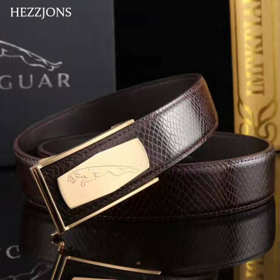 赫泽琼斯HEZZJONS自动扣腰带头层牛皮真皮自动扣皮带时尚百搭商务休闲裤腰带潮男夜店皮带