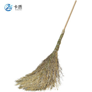 卡质(KAZHI)环卫扫把扫帚 大号竹杆5斤款10把装