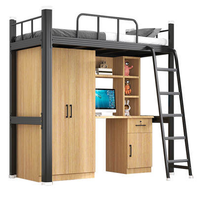 景福达铁艺上床下桌2000*1200*2050mm套