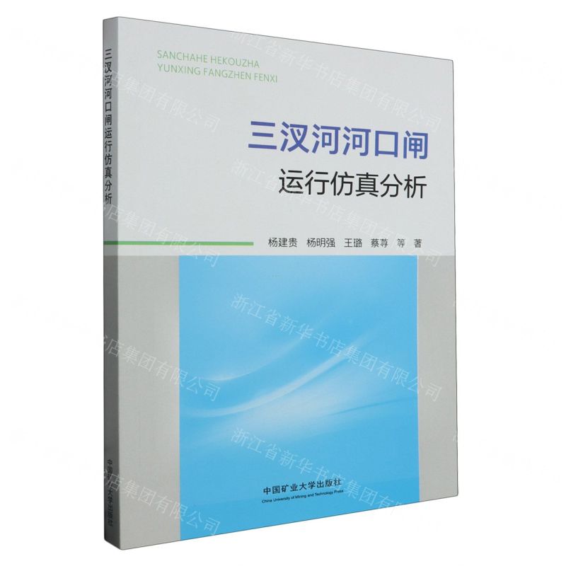 [N]三汊河河口闸运行仿真分析-9787564659516