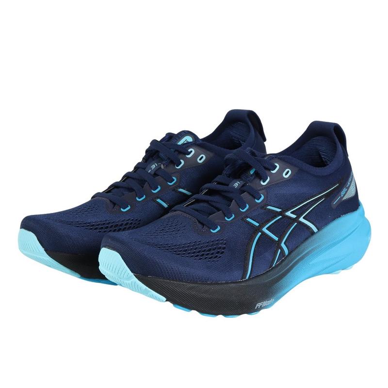 亚瑟士(ASICS)跑步鞋缓震稳定透气耐磨专业马拉松训练男子宽版GEL