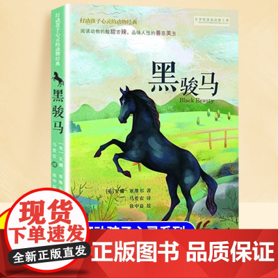 黑骏马正版小学生三年级四五六年级课外阅读书6-8岁以上适合青少年中小学生看的课外书儿童文学动物故事书打动孩子心灵的经典书
