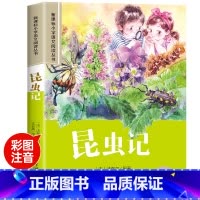 [彩图注音版]昆虫记 [正版]一千零一夜全集书籍注音版儿童故事书小学生课外阅读书籍一二年级必三年级读推带拼音的童话故事书