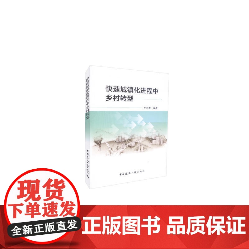 快速城镇化进程中乡村转型 罗小龙等著 中国建筑工业出版社 正版书籍