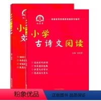 [正版]两本套装/文言文+古诗文阅读小学文言文阅读+小学古诗文阅读红皮书主编刘有清小红色小学生升学考一二三四五六年级通