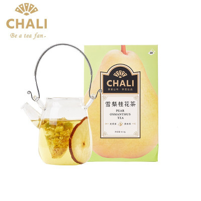 茶里（ChaLi）花果茶雪梨桂花茶清滋润嗓子呵护喉咙水果茶独立小袋装10包/盒