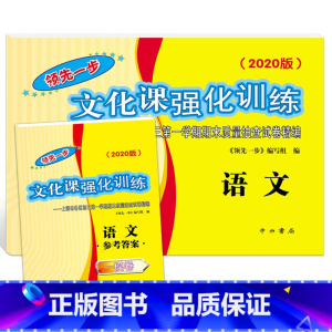 2020中考一模语文+答案 初中通用 [正版]2021年版上海中考一模卷二模卷 领先一步走向成功 语文数学英语物理化学