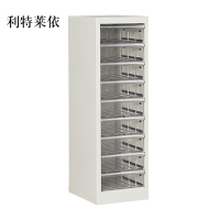 利特莱依文件柜抽屉式票据多层分类箱档案柜合同资料架烘焙收纳样品柜单列9抽柜加厚款