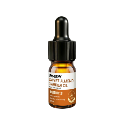 ZRZR官方正品德国甜杏仁油5ml 面部按摩以油养肤基础油身体保湿润泽