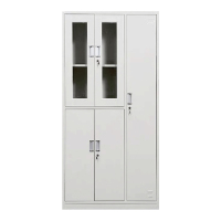 风雷动更衣柜员工铁皮柜健身房宿舍储物柜带锁存包柜收纳柜钢制五门更衣柜