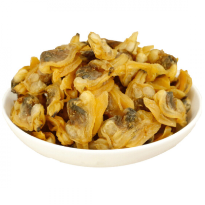 蛤蜊肉干花蛤蜊干蚬子干新鲜黄蚬子无沙海鲜干货2斤煲汤熬粥酒店食材批发约1斤装(新货)