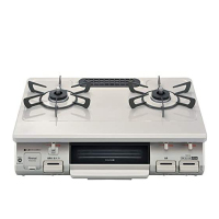 日本原装进口 RINNAI林内 台式燃气灶烤箱灶 2眼灶 RT64JH7S2-CL 13A天然气