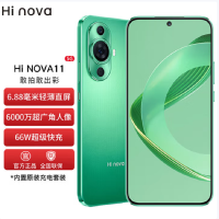 Hi nova 11 8GB+256GB 11号色 全网5G 骁龙778G 6000万前像素 66W疾速快充 120Hz高刷屏 5G手机