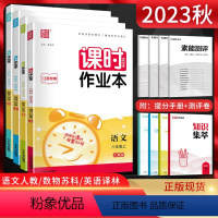 [四本套装]八上语数英物江苏专用 八年级/初中二年级 [正版]江苏版2024秋课时作业本八年级上册下册语文数学英语物理人