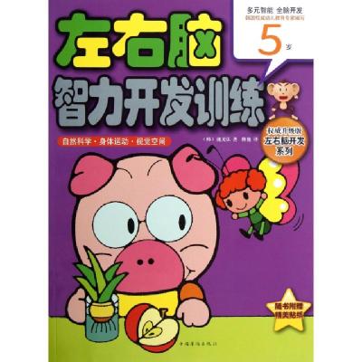 正版新书]左右脑智力开发训练(自然科学身体运动视觉空间5岁)/权