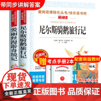 尼尔斯骑鹅旅行记历险记原著正版爱丽丝漫游奇境记六年级下册必读的课外书老师快乐读书吧全套书目完整版人教版五四年级三年级
