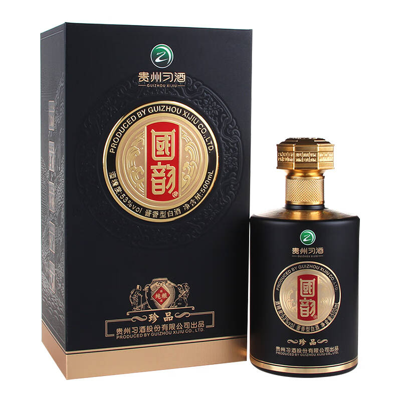 习酒国韵珍品 53度500ml 酱香型 新老版本年份随机