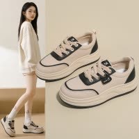 2026春季新ins韩版透气小白鞋女学生厚底百搭休闲运动板鞋