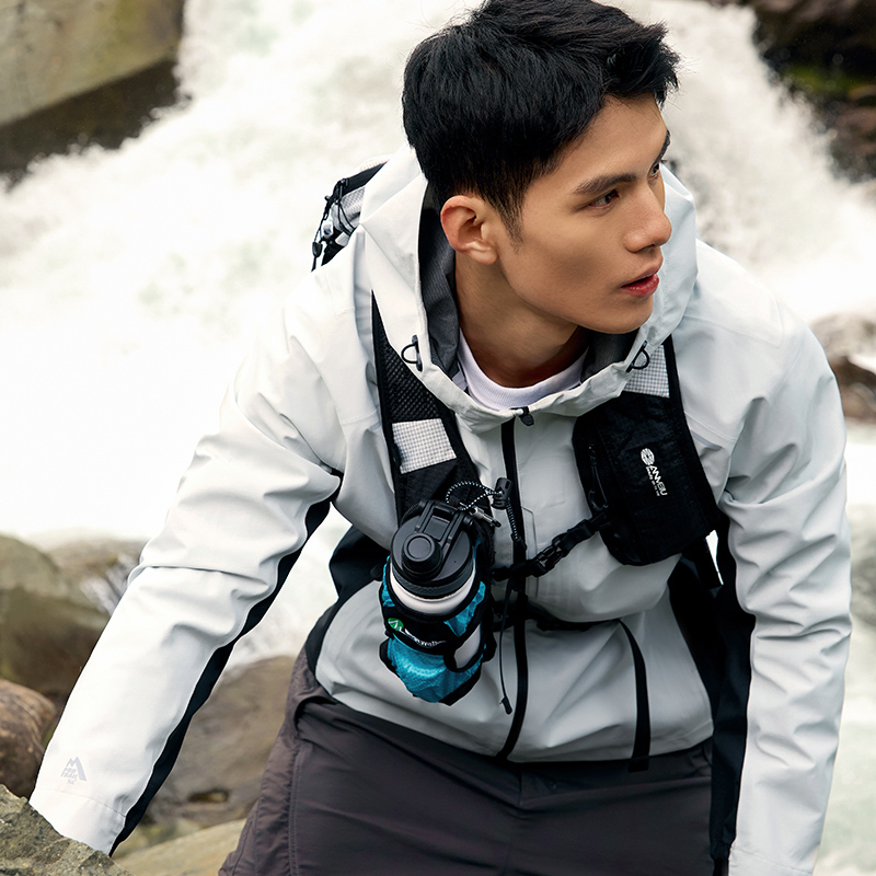 361°畅跑无惧雨屏冲锋衣新款防水防风冲锋衣男户外登山服