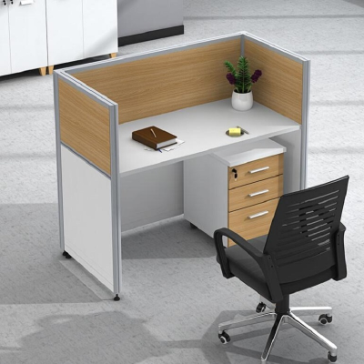 心业一字型屏风办公桌XY-PFZ2屏风办公桌 此产品单件不出售批量请联系客服