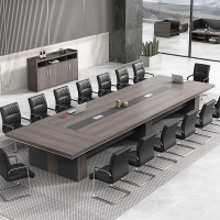 慧采云 办公家具会议桌长桌简约现代板式培训桌长方形长条桌办公桌5m