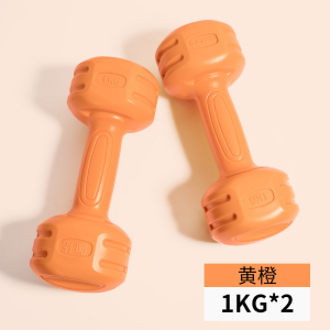 伽梵哑铃女士健身家用器材男士包胶哑铃练臂肌套装组合儿童小哑铃