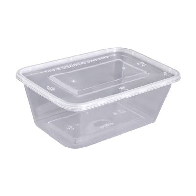 是尚 一次性餐盒 650ml单格方盒 300套 1箱