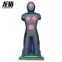 龙盾刺杀训练人形靶 可移动式全身人型靶刺杀靶训练装备器材
