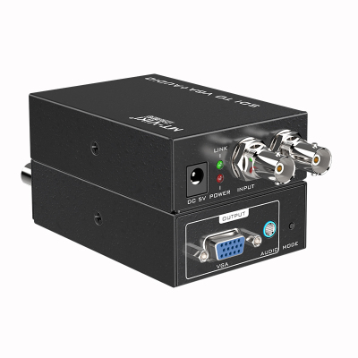 迈拓维矩MT-SV12 sdi转vga转换器音视频同步高清广播级中继环出1080p