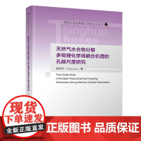 正版新书 天然气水合物分解多物理化学场耦合机理的孔隙尺度研究 杨君宇 清华大学出版社