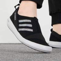 Adidas阿迪达斯男鞋新款户外运动鞋轻便透气一脚蹬休闲鞋HP8644 ZP