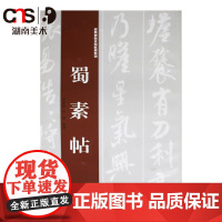 正版经典碑帖水写教程系列 蜀素帖隶书字帖楷书入门临摹字帖教程毛笔书法字帖描红字帖湖南美术出版社店