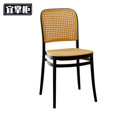 宜掌柜 靠背藤椅 41*44*85cm 把