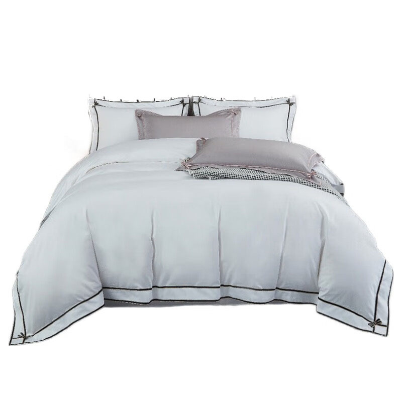 天山柔 220*240cm 长绒棉甜心宝贝 四件套 (计价单位:套) 白色