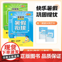2024年秋新版实验班提优训练暑假衔接 二升三年级人教版套装 数学RJ人教+语文RJ人教(套装共2册)