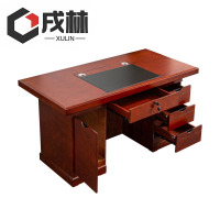 戌林 木质办公桌1400*600*760mm/张