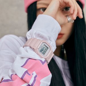 CASIO官方旗舰店卡西欧手表男G-SHOCK 复古潮流小方块石英表 男限量运动学生休闲电子表男款DW-5600SC