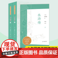 水浒传 上下册 少年国学无障碍阅读 施耐庵著 羊刚注评 中国古典小说四大名著阅读中小学生语文课外拓展阅读 凤凰出版社店正