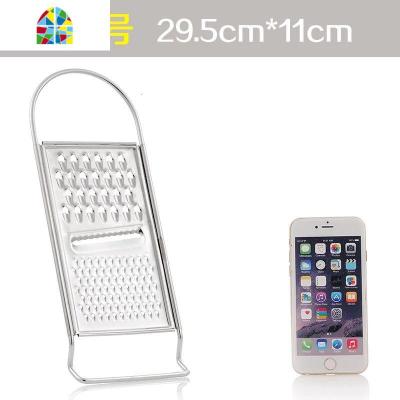 新款不锈钢多功能切菜器切片器土豆刨丝器胡萝卜擦丝器削皮器刮 FENGHOU 大号多用刨