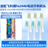 适配飞利浦HX244B/HX244P电动牙刷头hx2446/UOOHA海伦悠果替换头