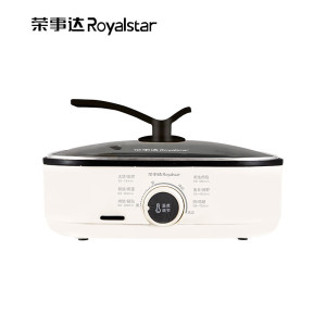 荣事达 电饼铛家用单面加热煎烤机烙饼机三明治早餐机烤盘45mm加深煎饼烙饼锅电饼档RSD-B36K