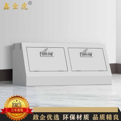 鑫金虎 钢制小低柜手机屏蔽柜考场物理屏蔽保密存放柜776*300*350mm