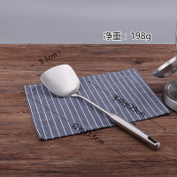 硬货!18/10不锈钢锅铲套装304炒菜铲汤勺饭勺漏勺煎铲厨具架 敬平 锅铲铲类