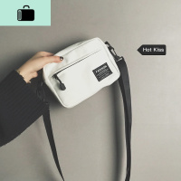 小包包女2020新款潮韩版百搭帆布单肩包宽肩带honey蹦迪包斜挎包NEW LAKE女士单肩包