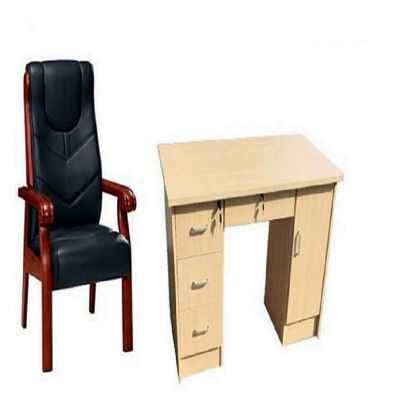 心业1.2米免漆饰面办公桌牛皮会议椅XY-ZMNPY12办公桌椅套装 此产品单件不出售批量请联系客服